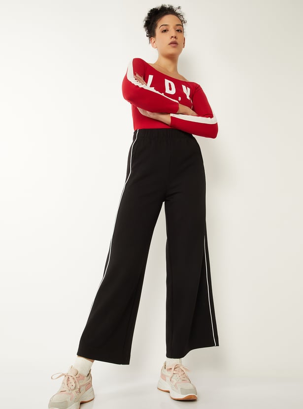 Women Solid Buttersoft Sports Track Pants