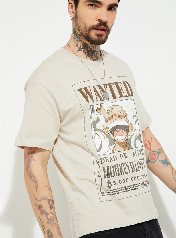 URB_N Men Printed Oversized T-shirt