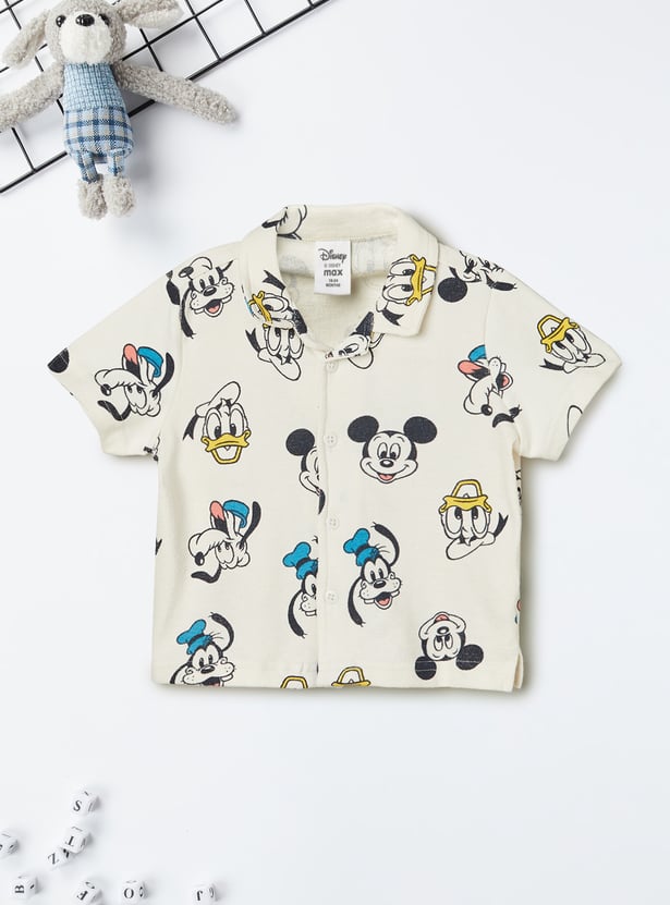 Boys Mickey & Friends Printed Shorts Set