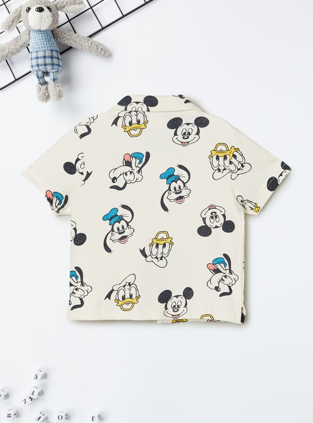 Boys Mickey & Friends Printed Shorts Set