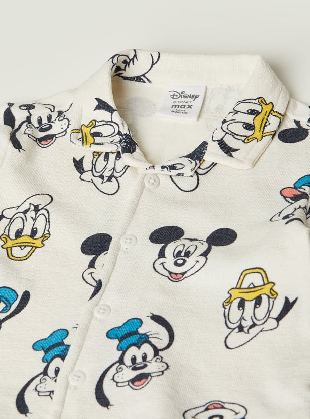 Boys Mickey & Friends Printed Shorts Set