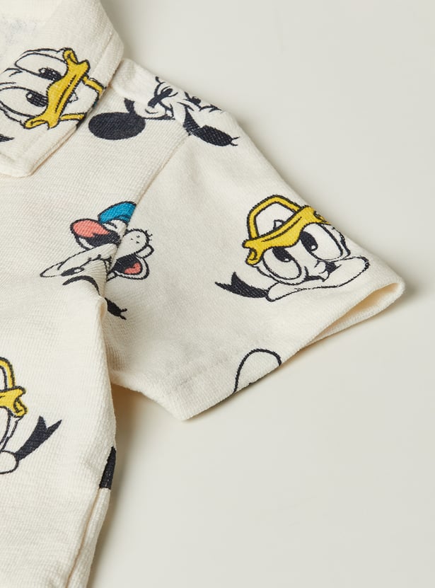 Boys Mickey & Friends Printed Shorts Set