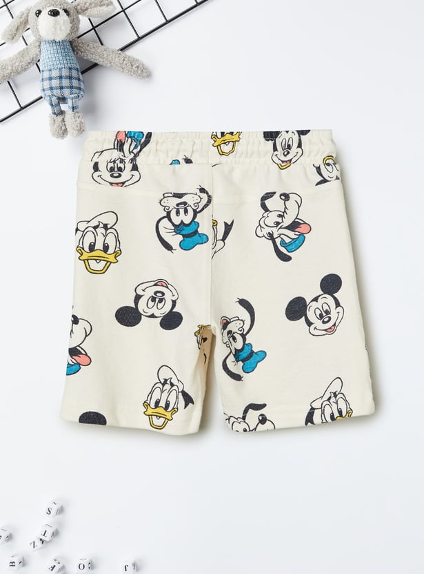 Boys Mickey & Friends Printed Shorts Set