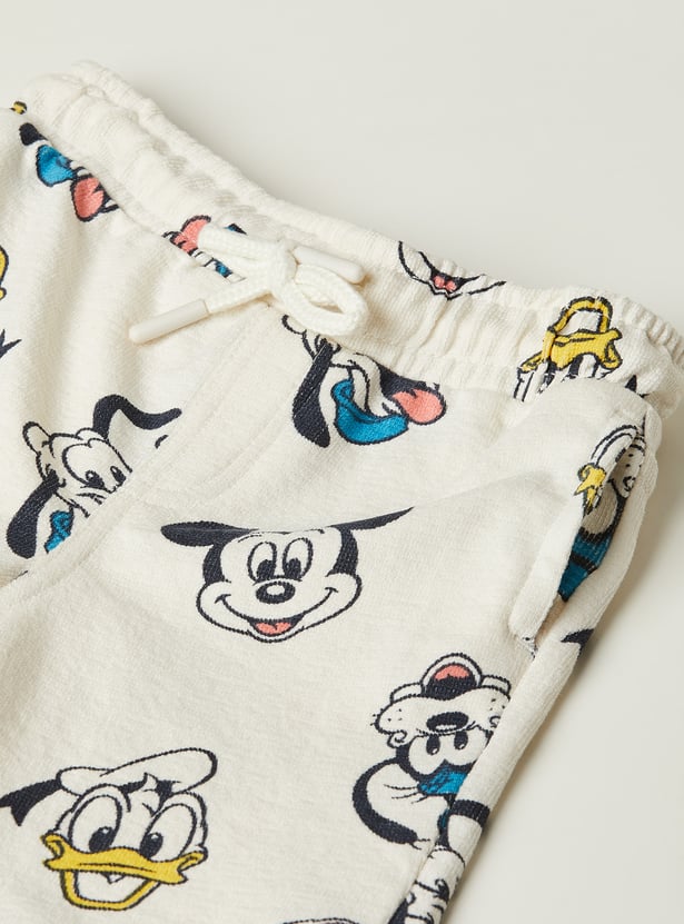 Boys Mickey & Friends Printed Shorts Set