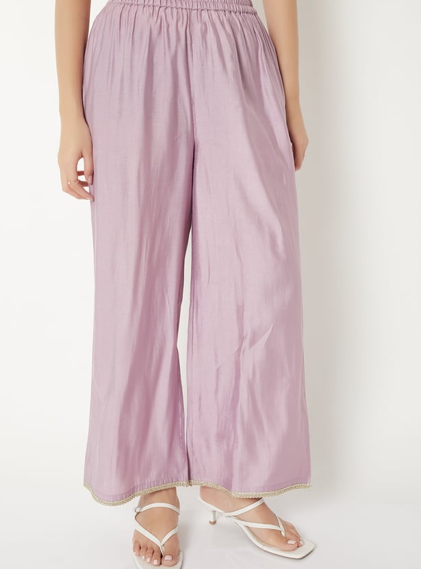 Women Embroidered Straight Kurta Set