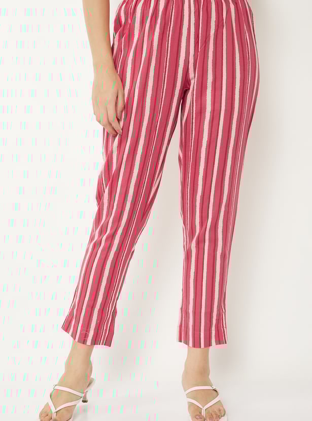 Women Floral Print Straight Kurta Set