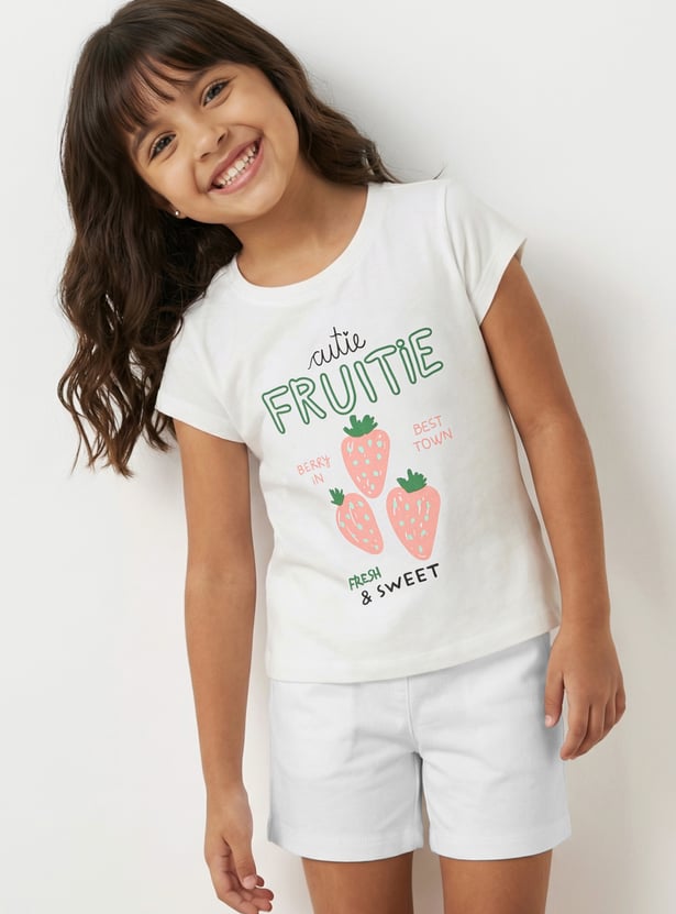 Girls Printed T-shirt