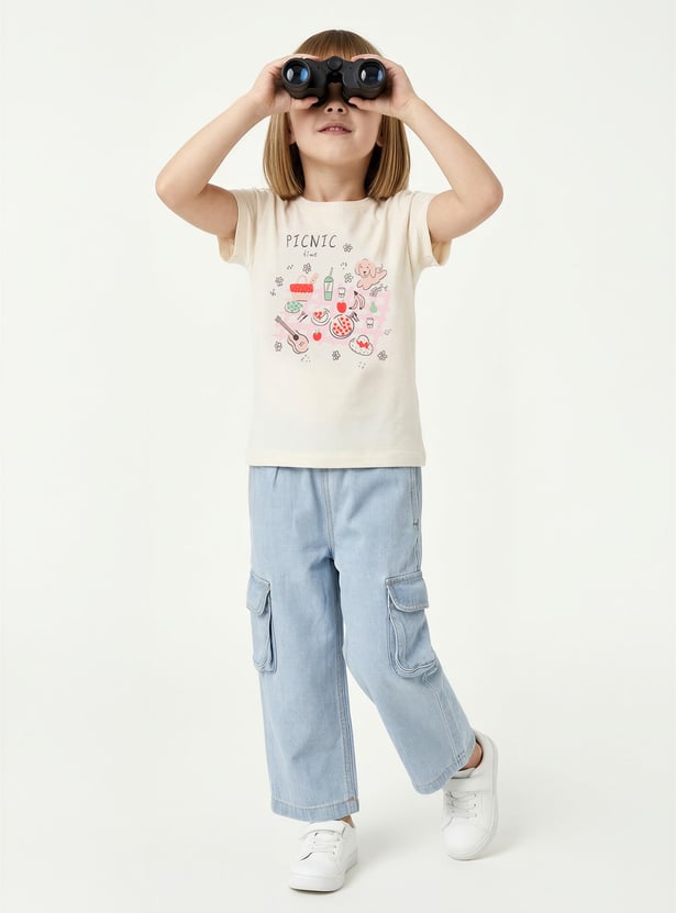 Girls Printed T-shirt