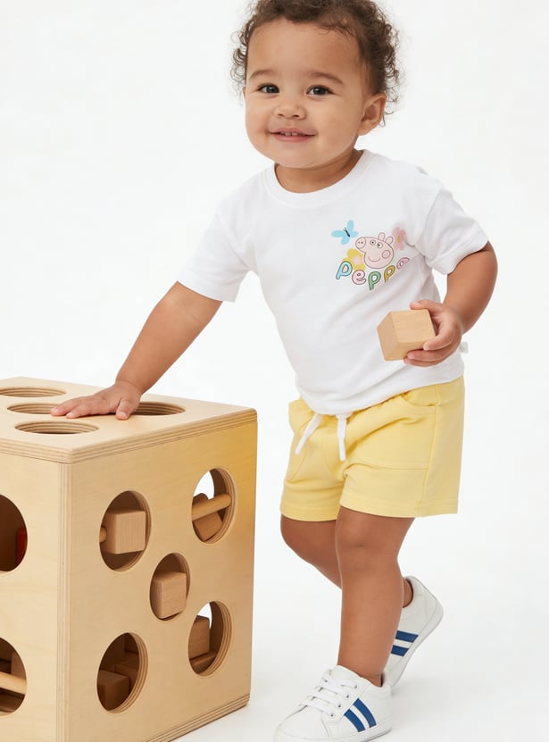Girls Peppa Pig Shorts Set