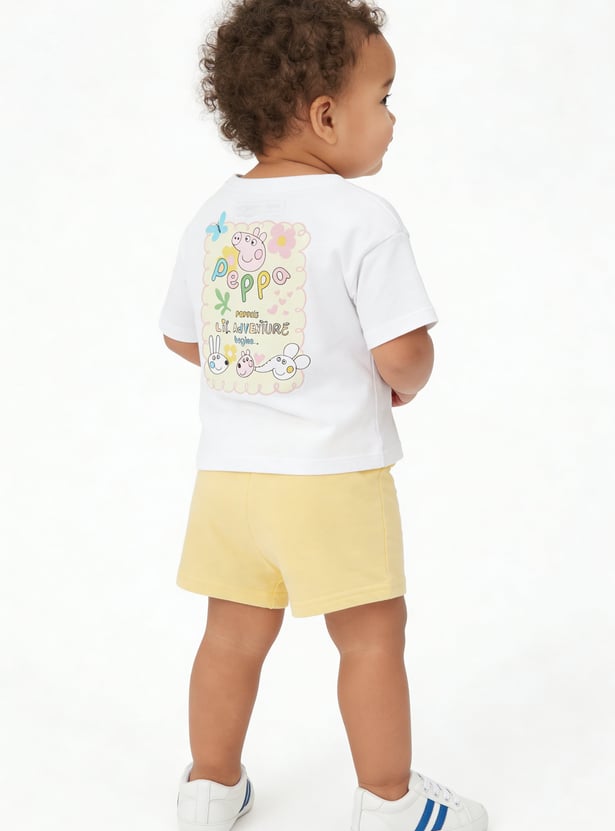 Girls Peppa Pig Shorts Set