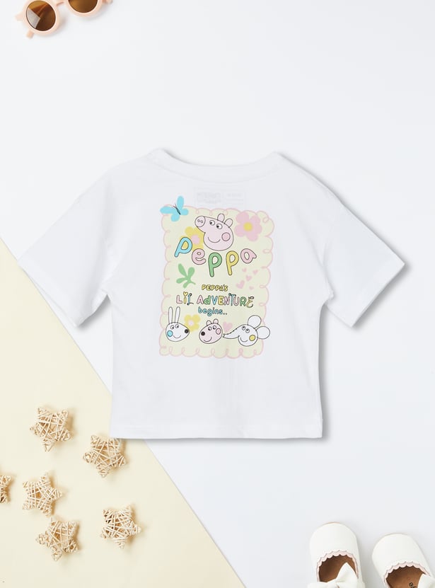 Girls Peppa Pig Shorts Set