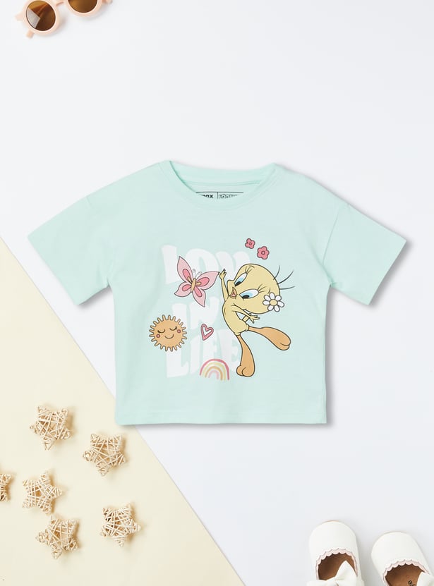 Girls Tweety Shorts Set