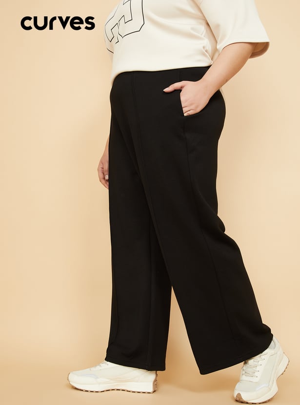 Women Wide Sports Track Pants