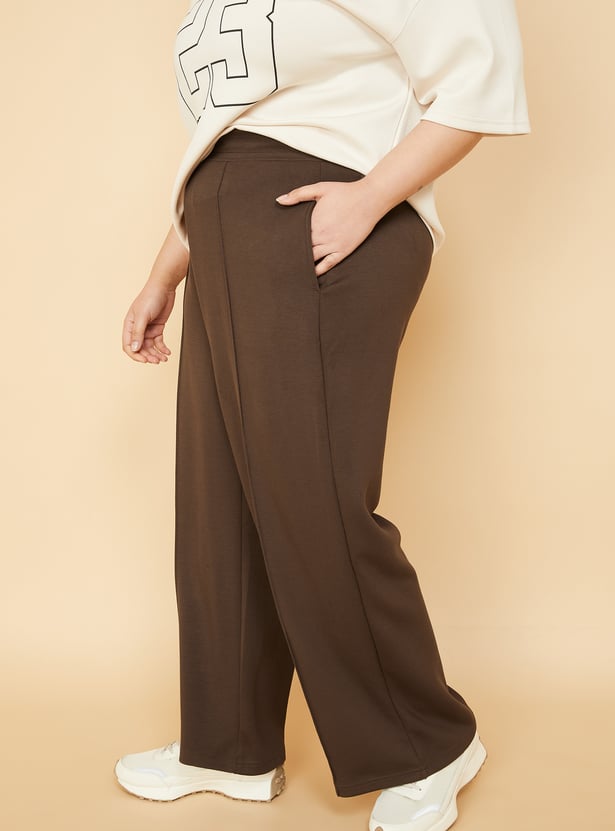 Women Wide Sports Track Pants