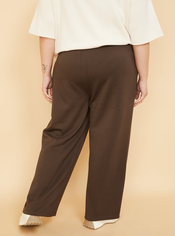 Women Wide Sports Track Pants