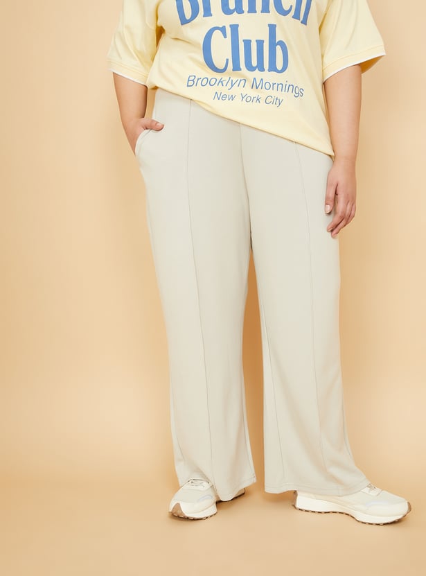Women Wide Sports Track Pants