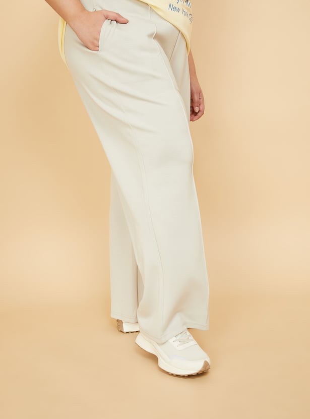 Women Wide Sports Track Pants