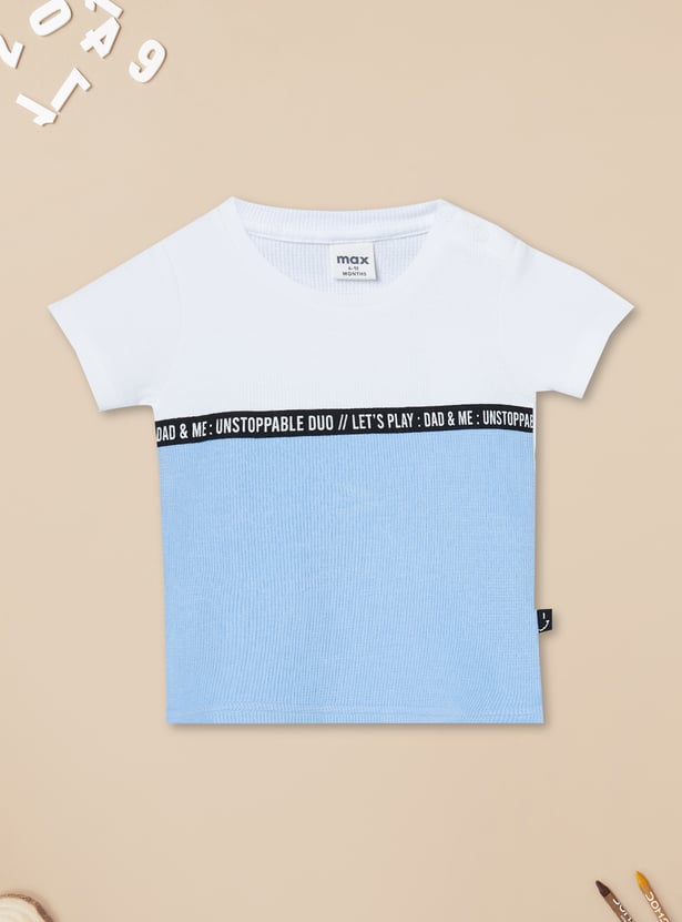 Boys Colourblock Shorts Sets
