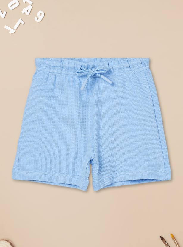 Boys Colourblock Shorts Sets