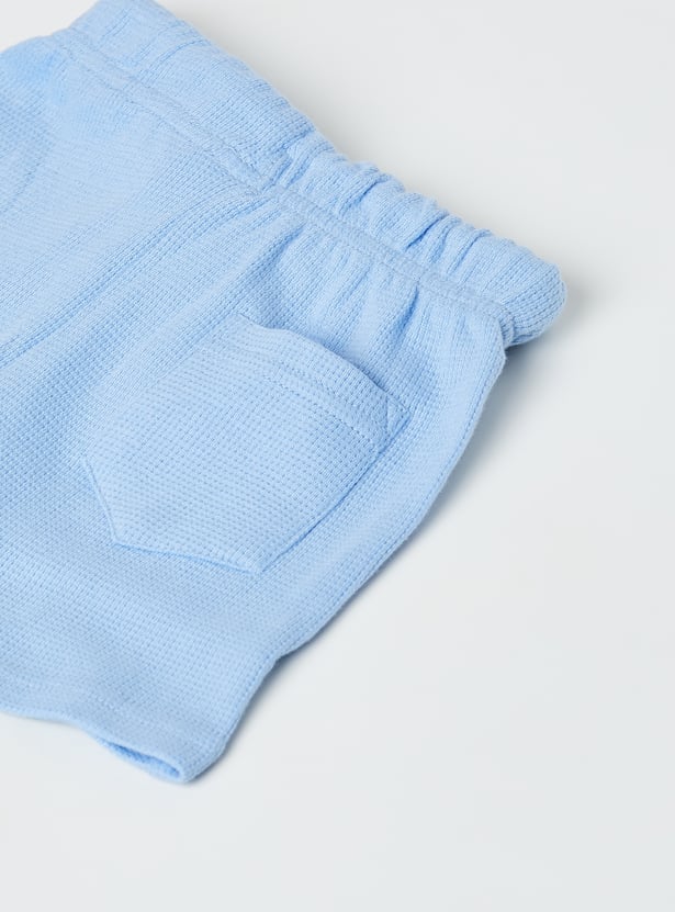Boys Colourblock Shorts Sets