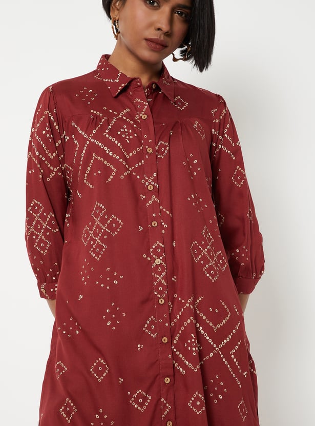 Women Printed Straight Kurta Set
