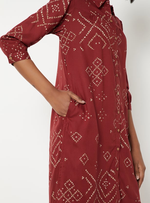 Women Printed Straight Kurta Set