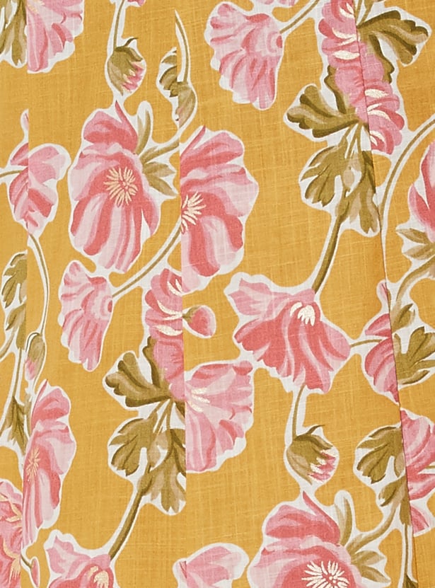 Women Printed A-line Kurta Set