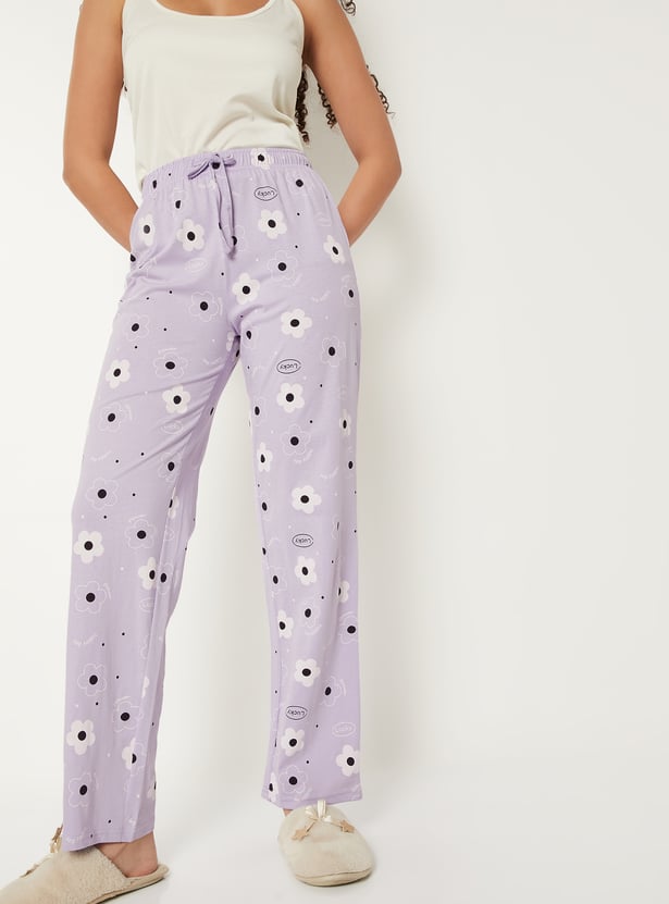 Women Floral Print Pyjamas