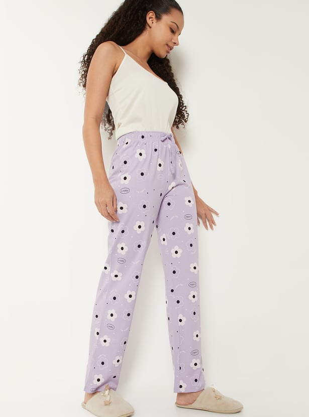 Women Floral Print Pyjamas