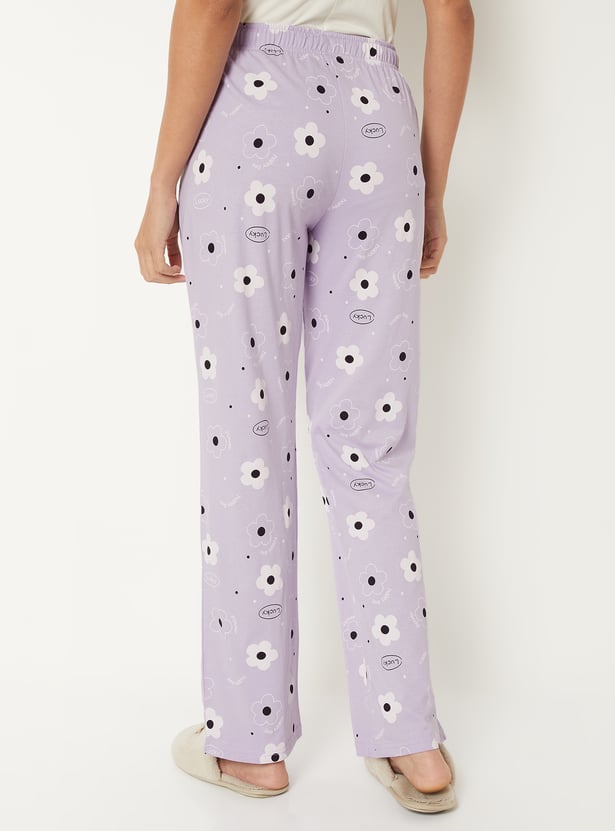 Women Floral Print Pyjamas
