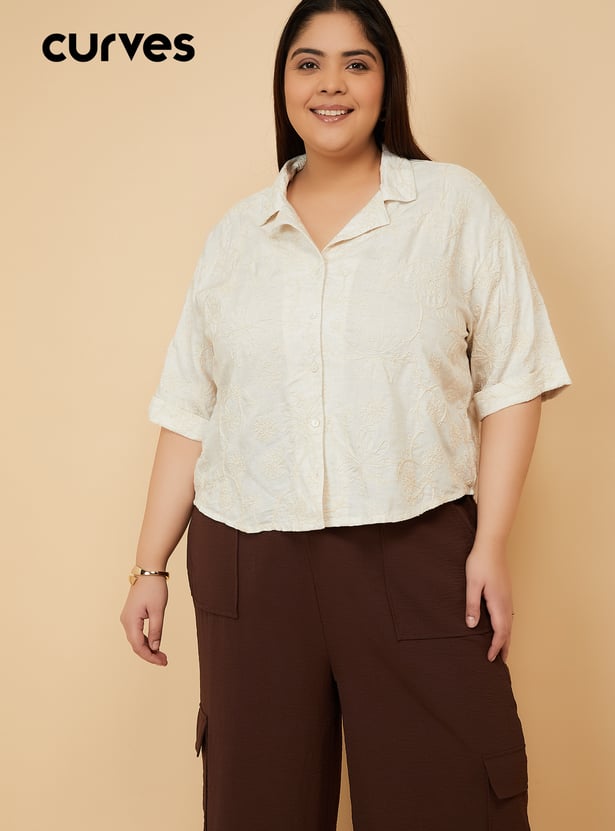 Women Embroidered Shirt