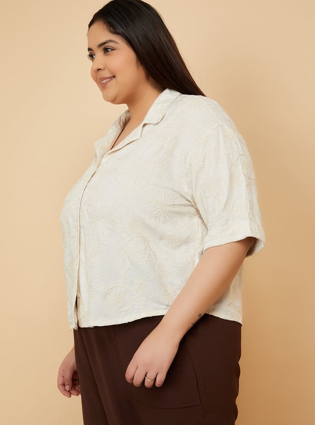 Women Embroidered Shirt