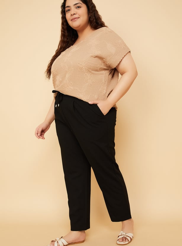 Women Solid Trousers