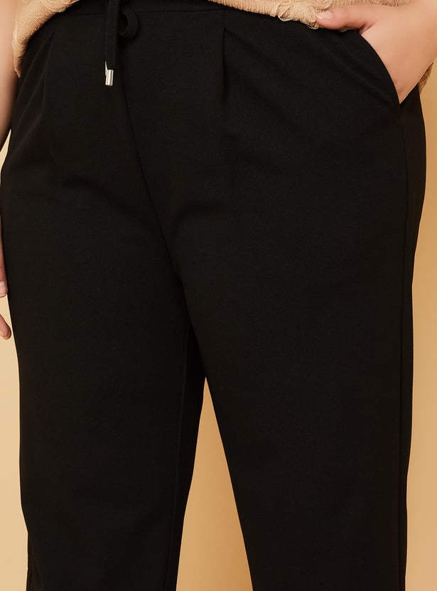 Women Solid Trousers