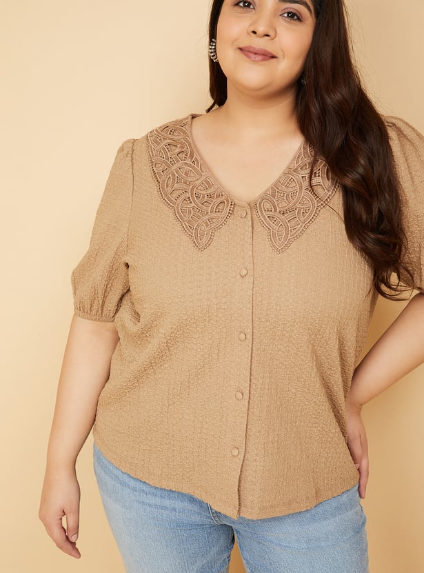 Women Crinkled Blouse