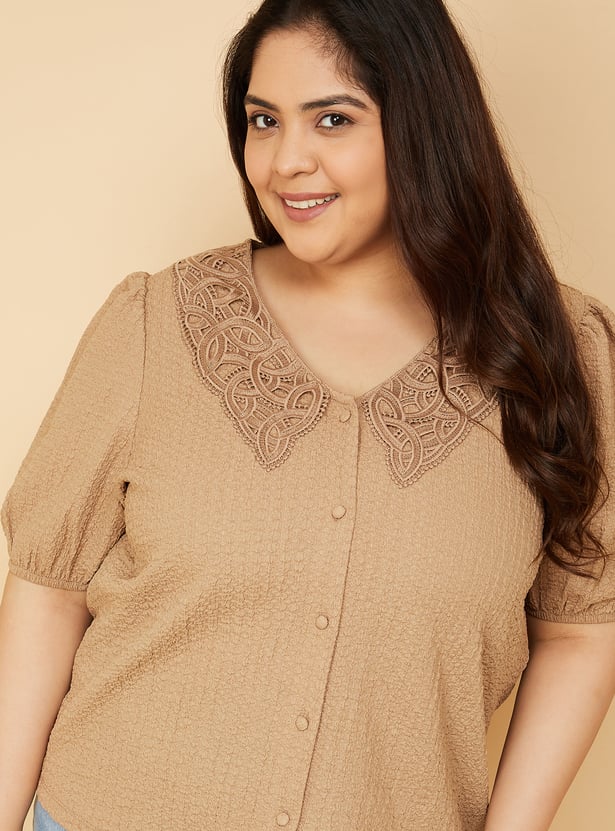 Women Crinkled Blouse