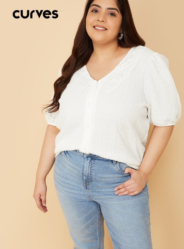 Women Crinkled Top