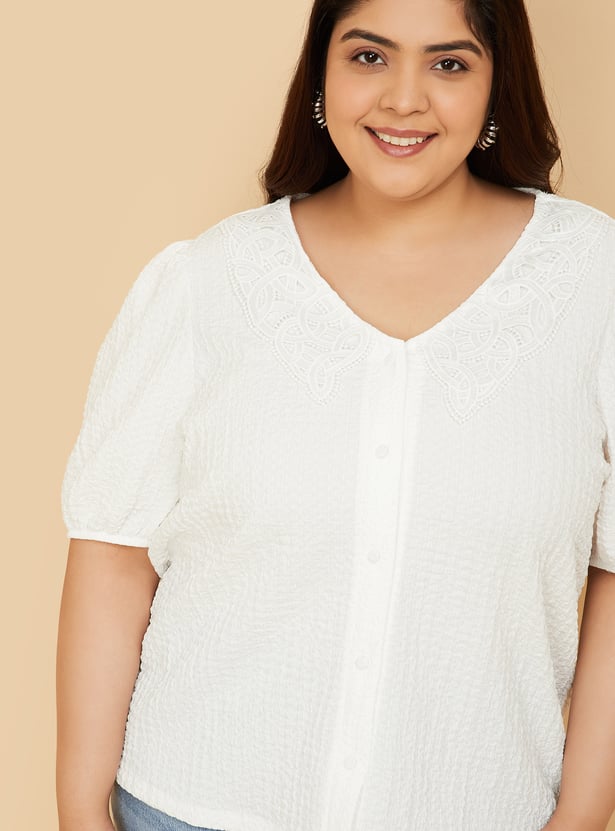 Women Crinkled Top