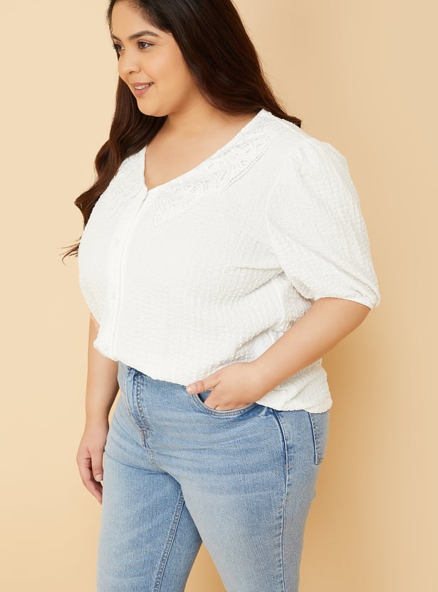 Women Crinkled Top