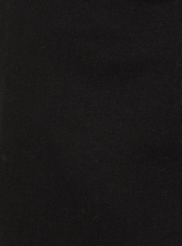 Women Solid Bootcut Jeans