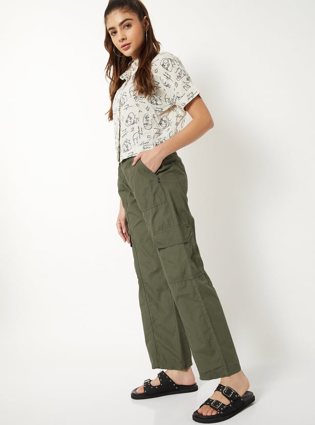 Women Solid Cargos
