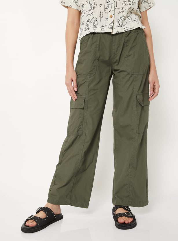 Women Solid Cargos