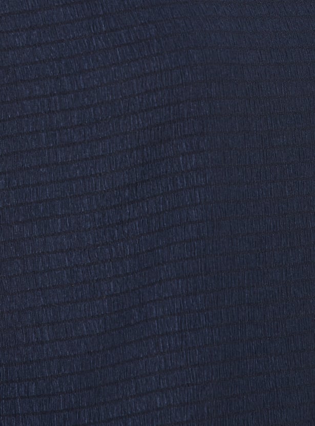 Women Textured T-shirt