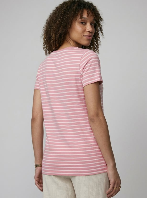 Women Striped T-shirt
