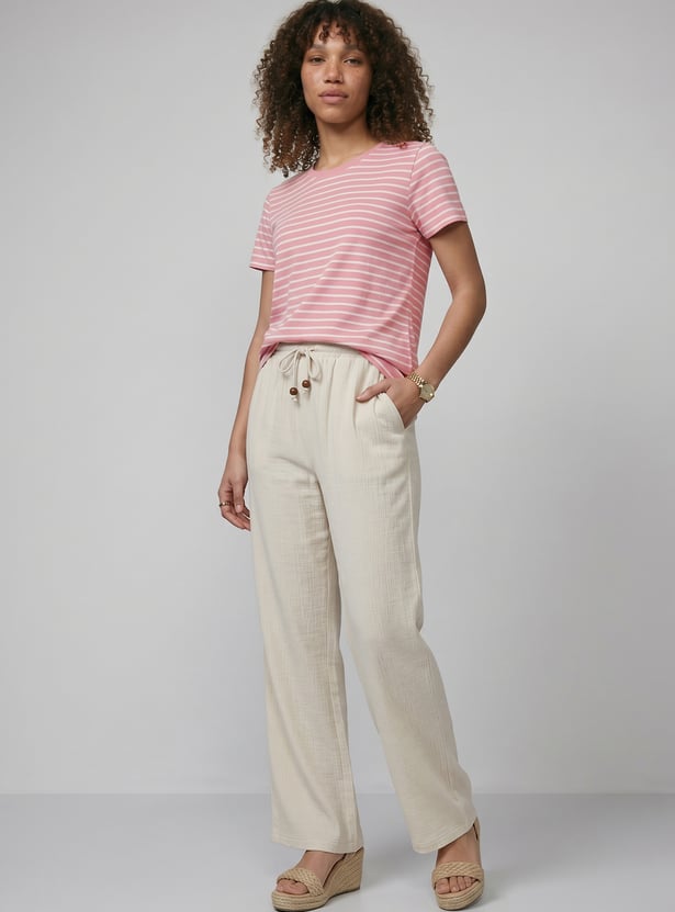 Women Striped T-shirt