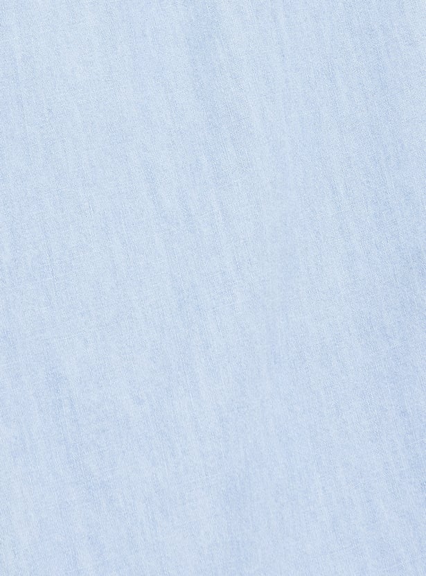 URB_N Men Washed Relaxed Fit Shirt