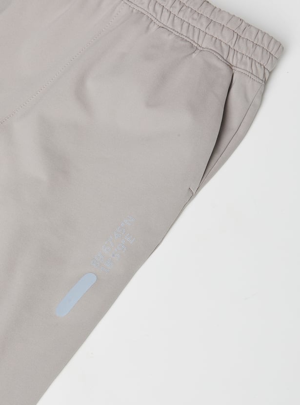 Boys Reflective Print Joggers