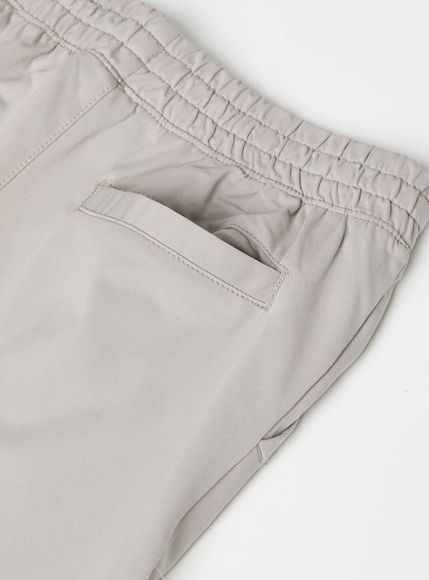 Boys Reflective Print Joggers