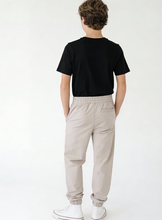 Boys Reflective Print Joggers