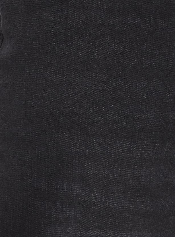 Men Washed Regular Fit Jeans